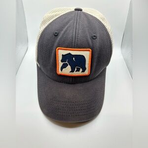 The Normal Brand Bear Patch Trucker Hat Gray Mesh OS